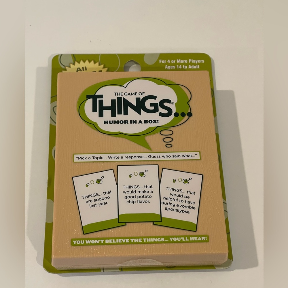 The Game of Things - Travel Edition/Expansion Pack